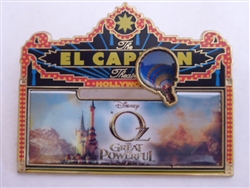 Disney Trading Pin 95346: DSF - El Capitan Marquee - Oz the Great and Powerful