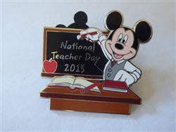 Disney Trading Pin   95367 National Teacher Day 2013 - Mickey Mouse