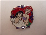 Disney Trading Pin 95870: Disney Couples - Mystery Pack - Prince Eric and Ariel ONLY
