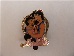 Disney Trading Pins 95991 Jerry Leigh - Aladdin and Jasmine: True Romance