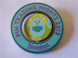 Disney Trading Pin   95996 DLR - Disney Pin Trading Night 2013 - Sulley (Spinner)