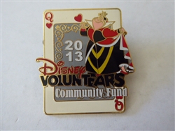 Disney Trading Pin 96115 2013 Disney VoluntEARS Community Fund - Queen of Hearts