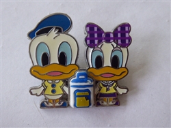 Disney Trading Pin  96515 HKDL - Donald Duck & Daisy Duck Back to School