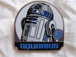 Disney Trading Pin 96544 Star Wars - Zodiac Mystery Collection - Aquarius R2-D2 ONLY