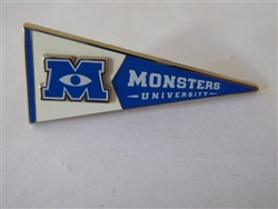Disney Trading Pin 96624 Monsters University Flag #1