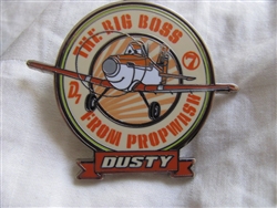 Disney Trading Pins 96821: Disney-Pixar Planes - Booster Set - Dusty ONLY