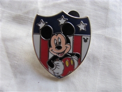 Disney Trading Pin 97198: WDW - 2013 Hidden Mickey Series - Patriotic Disney Characters - Mickey Mouse
