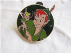 Disney Trading Pin 97256: DLR - 2013 Hidden Mickey Series - Peter Pan and Friends - Tinker Bell and Peter