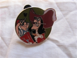 Disney Trading Pin 97260: DLR - 2013 Hidden Mickey Series - Peter Pan and Friends - Smee and Captain Hook