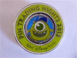Disney Trading Pins  97418 WDW - Disney Pin Trading Night 2013 - Mike Wazowski (Spinner)