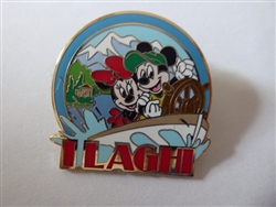 Disney Trading Pin 97456     Adventures by Disney - Alpine Magic – I Laghi (Mickey & Minnie)