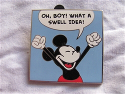 Disney Trading Pin 97549: Mickey Comic Mystery Set - What A Swell Idea! Only