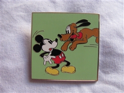 Disney Trading Pin 97554: Mickey Comic Mystery Set - Mickey & Pluto Onl