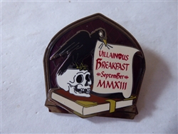 Disney Trading Pin 98041 WDW - Reflections of Evil Event - Villainous Breakfast Gift