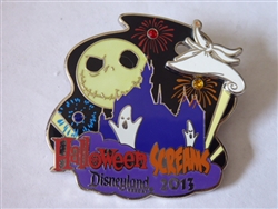 Disney Trading Pin  98334 DLR - Mickey's Halloween Party 2013 - Halloween Screams Jack Skellington and Zero