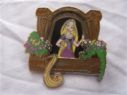 Disney Trading Pin 98376 DLR - Window to the Magic - Rapunzel