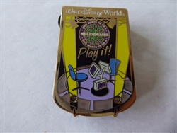 Disney Trading Pin 9839 WDW - Who Wants To Be A Millionaire Core Pin (Hot Seat)