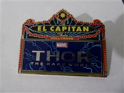 Disney Trading Pin  98938 DSF - Marquee - Thor: The Dark World