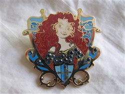 Disney Trading Pin 99150: Princess Jeweled Crest - Merida