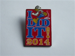 Disney Trading Pins 99565 WDW - 2014 Half Marathon 'I Did It!' - Donald Duck