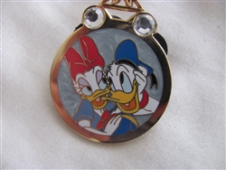 Disney Trading Pin 99633: Disney Couples – Reveal/Conceal Mystery Collection – Donald and Daisy – Chaser