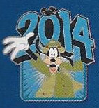 Disney Trading Pin 99747: 2014 DLR / WDW Mystery Collection - Goofy