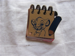 Disney Trading Pin  99883: WDW - 2014 Hidden Mickey Series - Character Sketch Pads - Simba