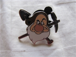 Disney Trading Pin 99893: WDW - 2014 Hidden Mickey Series - The Seven Dwarfs - Grumpy