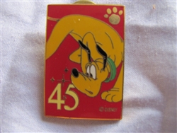 Disney Trading Pins 999: DLR - 45th Anniversary Signature Series (Pluto)