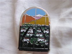 Disney Trading Pin 99918: DLR - 2014 Hidden Mickey Series - DCA Tile Murals - Housing Community