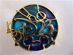 Disney Trading Pin  99950 D23 - Stained Glass - 2014 - Walt Disney - WDW Version