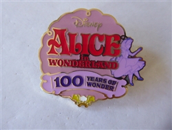 Disney Trading Pins Disney 100 Alice in Wonderland Logo