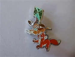 Disney Trading Pin Animals & Kites - Tod and Copper