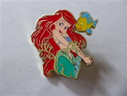 Disney Trading Pin Little Mermaid Ariel and Flounder