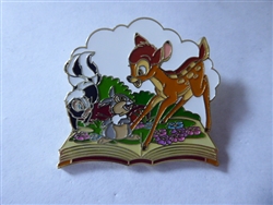 Disney Trading Pin Bambi & Friends Floral Storybook