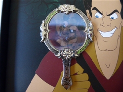 Disney Trading Pin Beauty And The Beast Mirror Lenticular