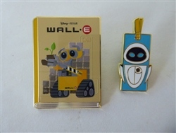 Disney Trading Pin Pixar Bookmark Set - Wall-e