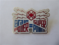 Disney Trading Pin Spider Man Web Brain Power Super Power