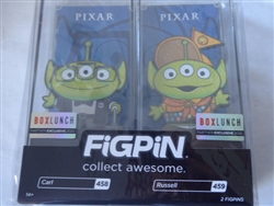 Disney Trading Pin FiGPiN Alien Remix Carl & Russell Glitter Set