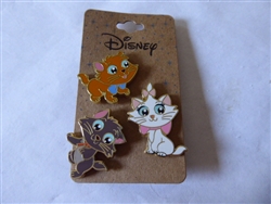 Disney Trading Pin The Aristocats Chibi Kittens Set
