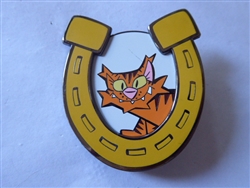 Disney Trading Pin Jessie's Critters Carousel Horseshoe Cat