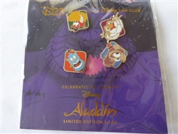 Disney Trading Pin D23-Exclusive Aladdin 30th Anniversary Commemorative Pin Set