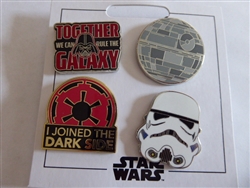 Disney Trading Pin Star Wars Dark Side Booster