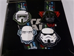 Disney Trading Pin Star Wars Dark Side Lanyard Set