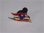 Disney Trading Pin Disney Cruise Line Flag Wave