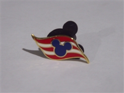 Disney Trading Pin Disney Cruise Line Flag Wave