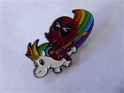 Disney Trading Pin Marvel Deadpool Rainbow Unicorn