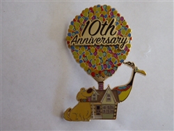 Disney Trading Pin DEC UP 10th Anniversary Pin