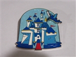 Disney Trading Pins Disneyland 65th Anniversary Sliding Tinker Bell Castle