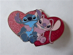 Disney Trading Pin DLP - Stitch and Angel Love